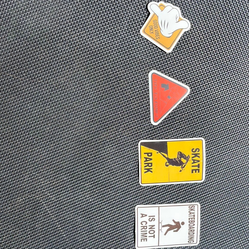 4 stickers